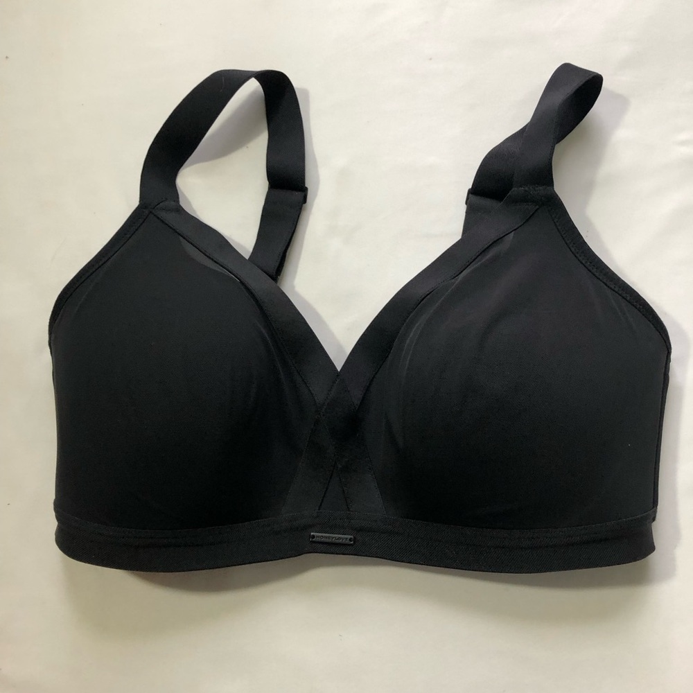 HoneyLove black bra 36D style #brbr00036 crossover